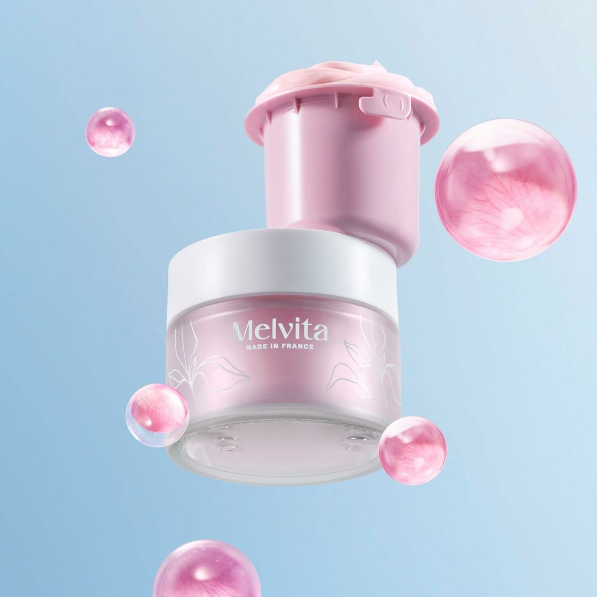 Gezichtscrème Melvita SOURCE DE ROSES 50 ml