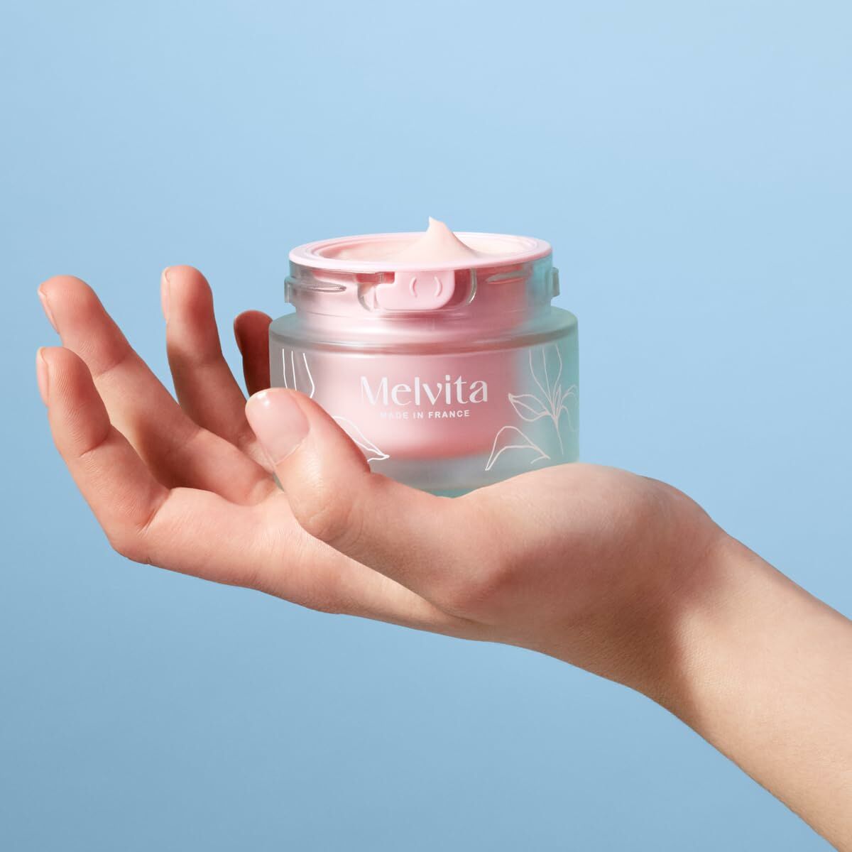 Gezichtscrème Melvita SOURCE DE ROSES 50 ml