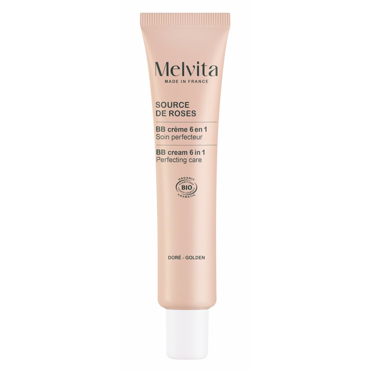 Hydraterende Crème met Kleur Melvita SOURCE DE ROSES Gouden 40 ml
