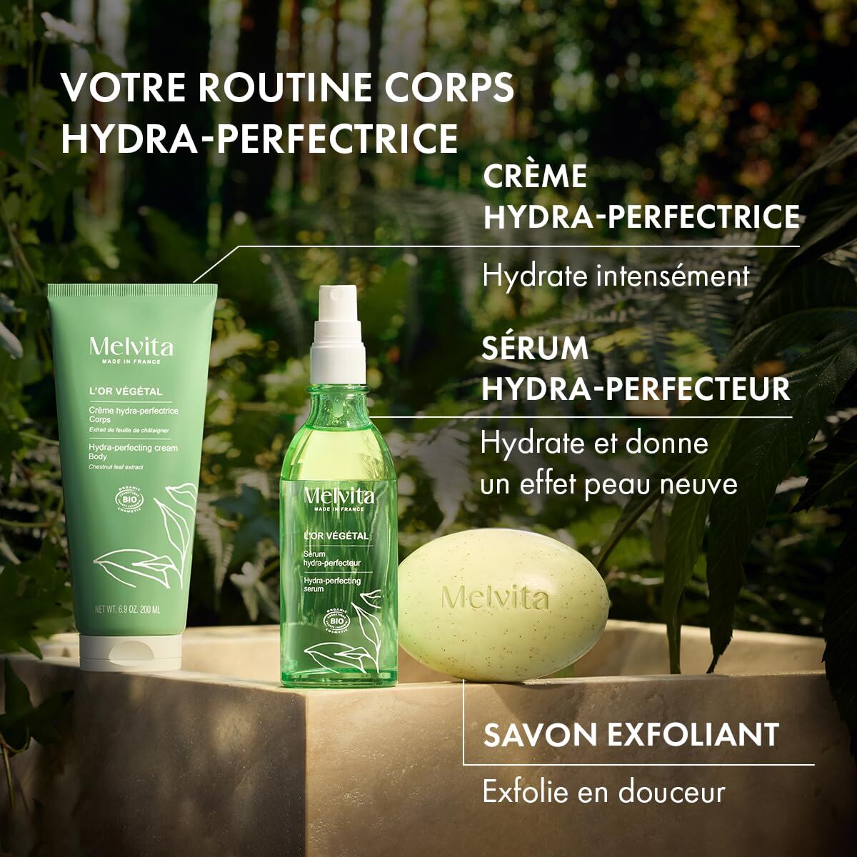 Cosmeticaset voor Dames Melvita L'OR VÉGÉTAL 2 Onderdelen - Schoonheid, Huidverzorging - Melvita