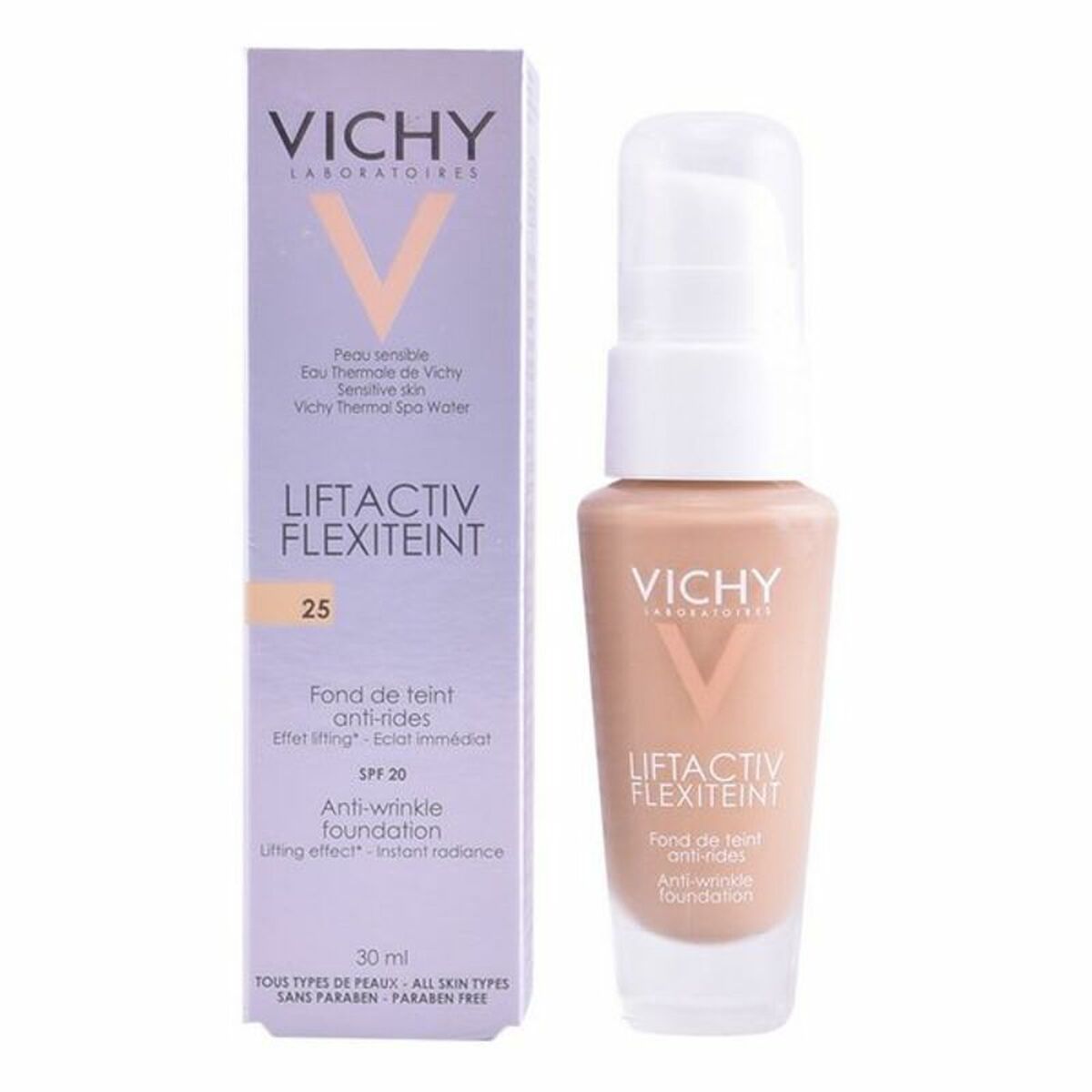 Vloeibare Foundation Make - up Liftactiv Flexiteint Vichy Spf 20 - Schoonheid, Make - up - Vichy