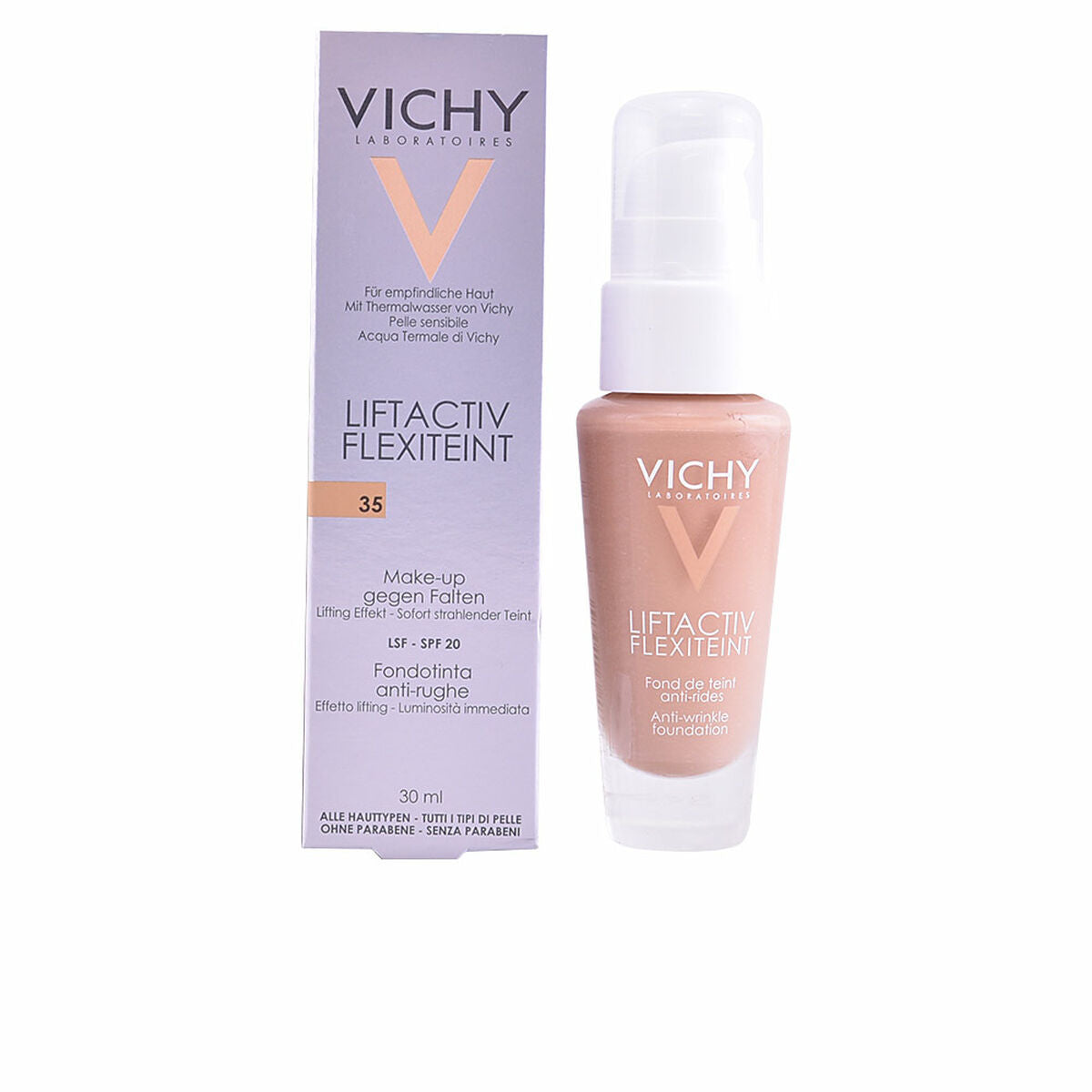 Vloeibare Foundation Make - up Liftactiv Flexiteint Vichy Spf 20 - Schoonheid, Make - up - Vichy