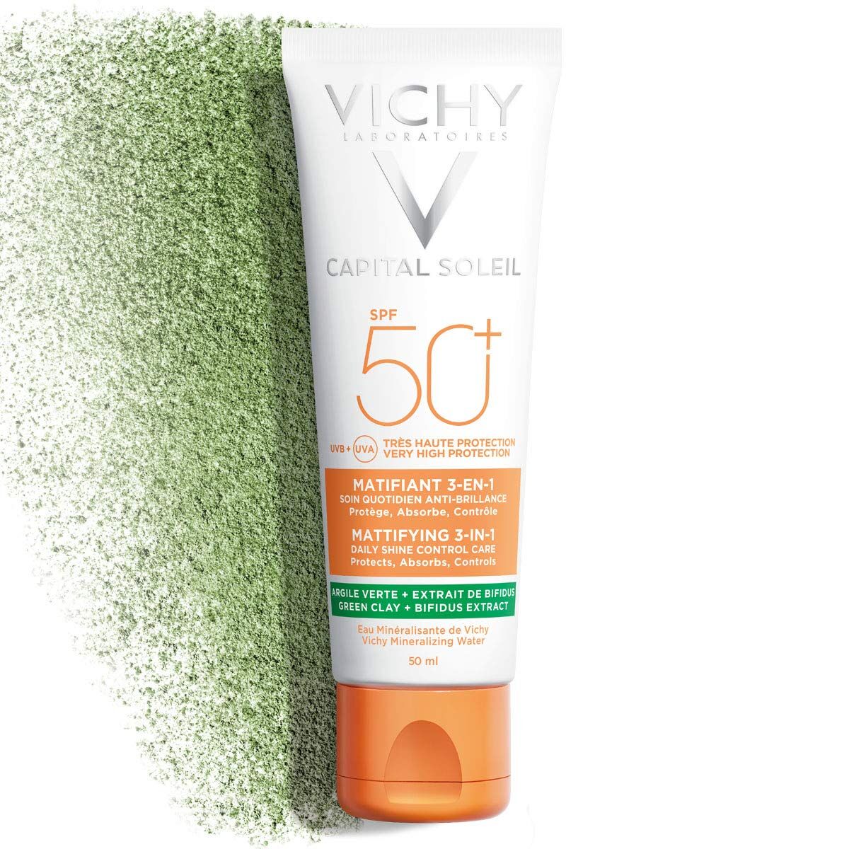 Gezichtscrème Vichy Capital Soleil Gevoelige huid 50 ml Spf 50 SPF 50+ - Schoonheid, Huidverzorging - Vichy