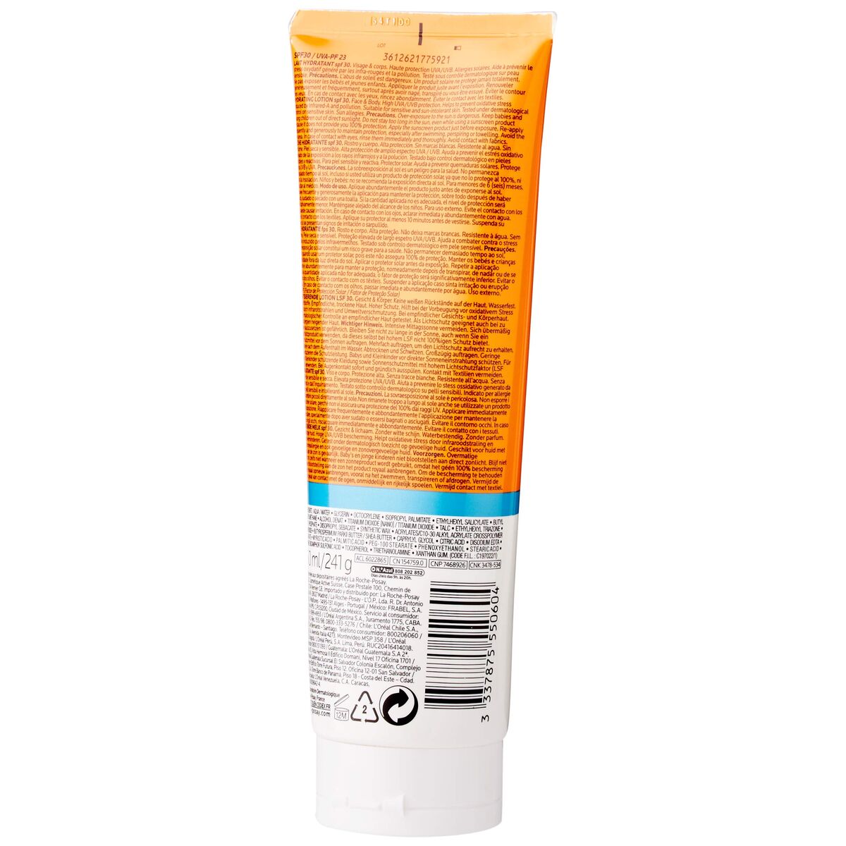 Zonnebrandcrème La Roche Posay -12510232 Spf 15 250 ml