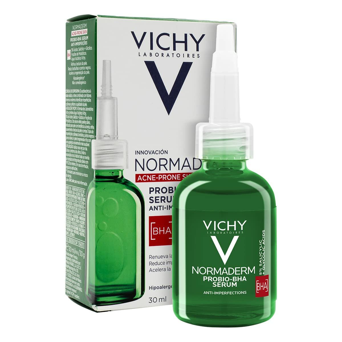 Anti - Acne Serum Vichy Normaderm 30 ml - Schoonheid, Huidverzorging - Vichy