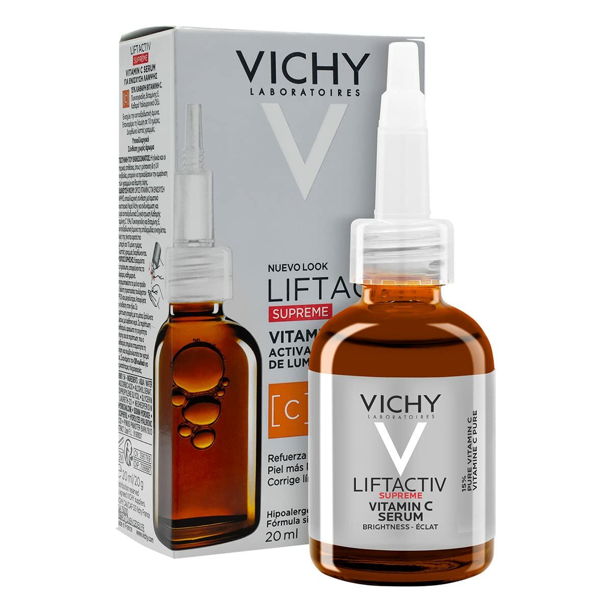 Gezichtsserum Vichy Liftactiv Supreme C 20 ml Vitamine C - Schoonheid, Huidverzorging - Vichy