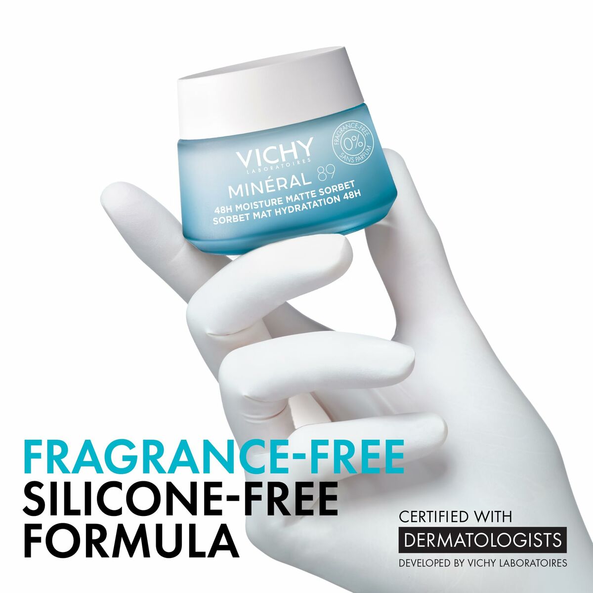 Vochtinbrengende Gel Vichy MINÉRAL 89 50 ml - Schoonheid, Huidverzorging - Vichy