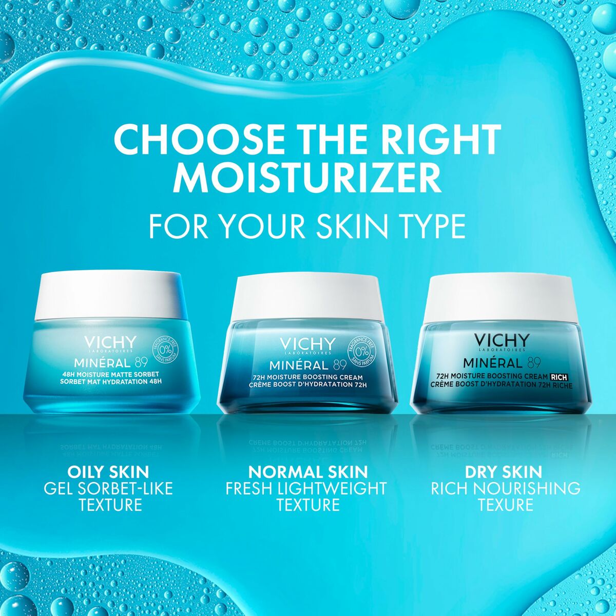 Vochtinbrengende Gel Vichy MINÉRAL 89 50 ml