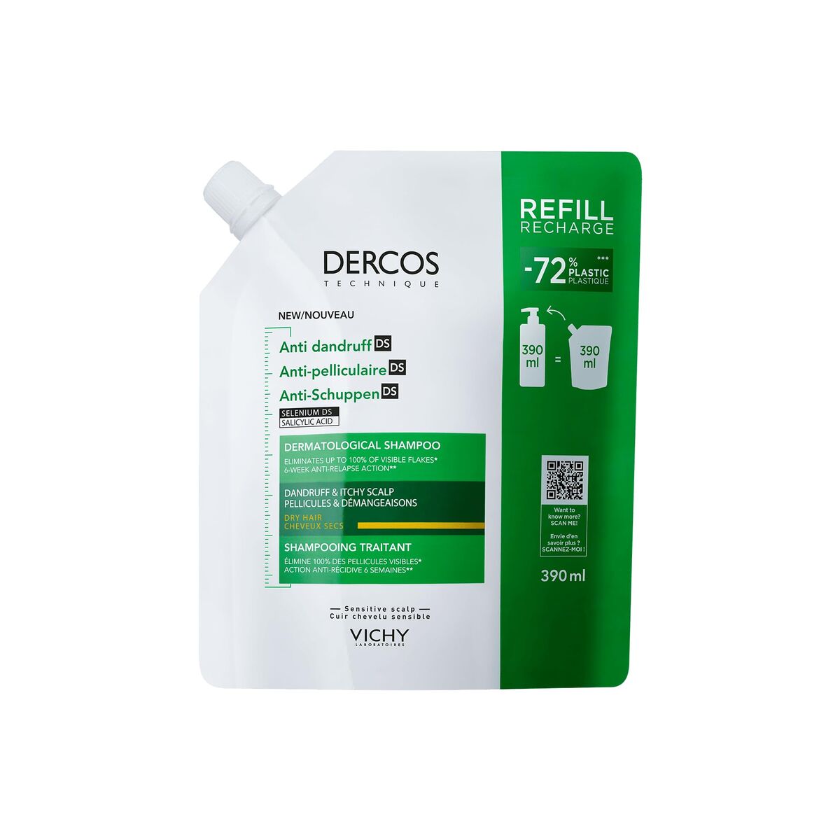 Shampoo Vichy DERCOS 500 ml