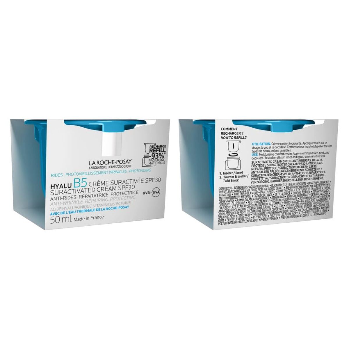 Gezichtscrème La Roche Posay HYALU B5 Spf 30 50 ml - Schoonheid, Huidverzorging - La Roche Posay