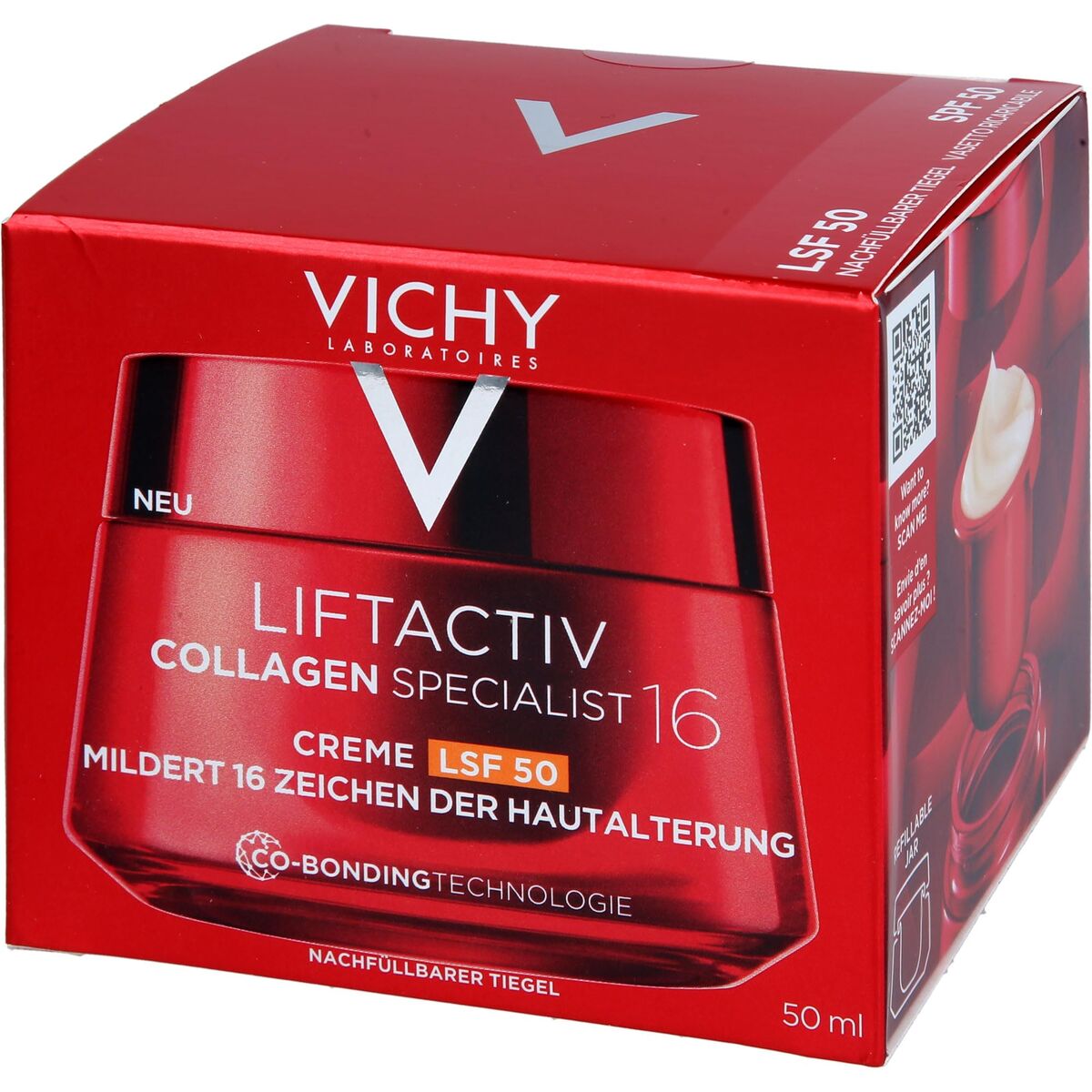 Gezichtscrème Vichy LIFTACTIV Spf 50 Spf 50+ 50 ml - Schoonheid, Huidverzorging - Vichy