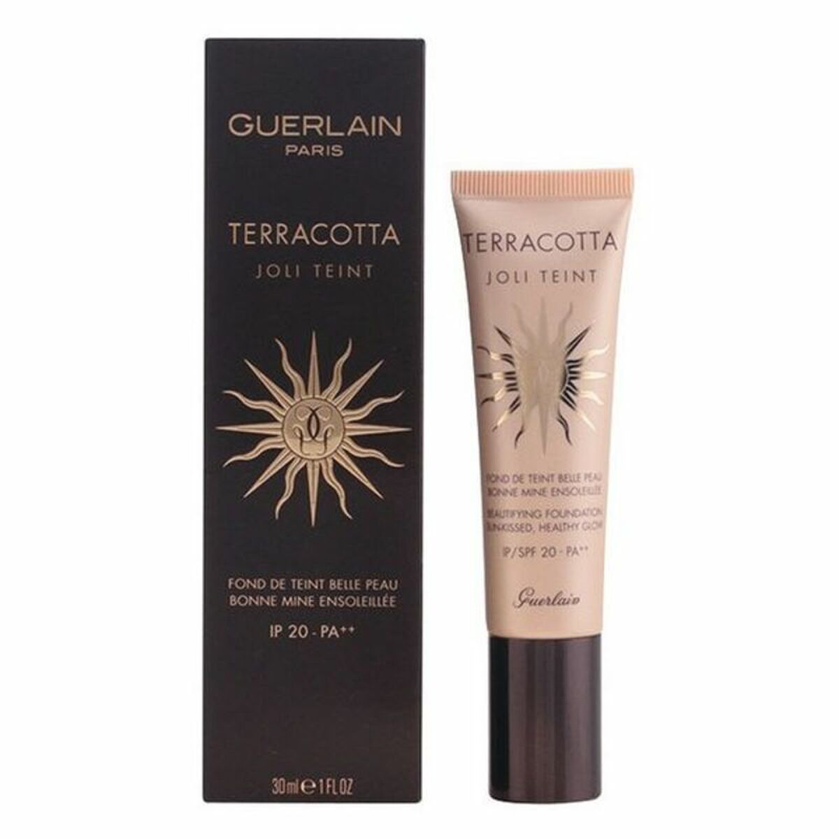 Vloeibare Foundation Make - up Guerlain Terracotta Joli Teint Bruin Spf 20 30 ml - Schoonheid, Make - up - Guerlain