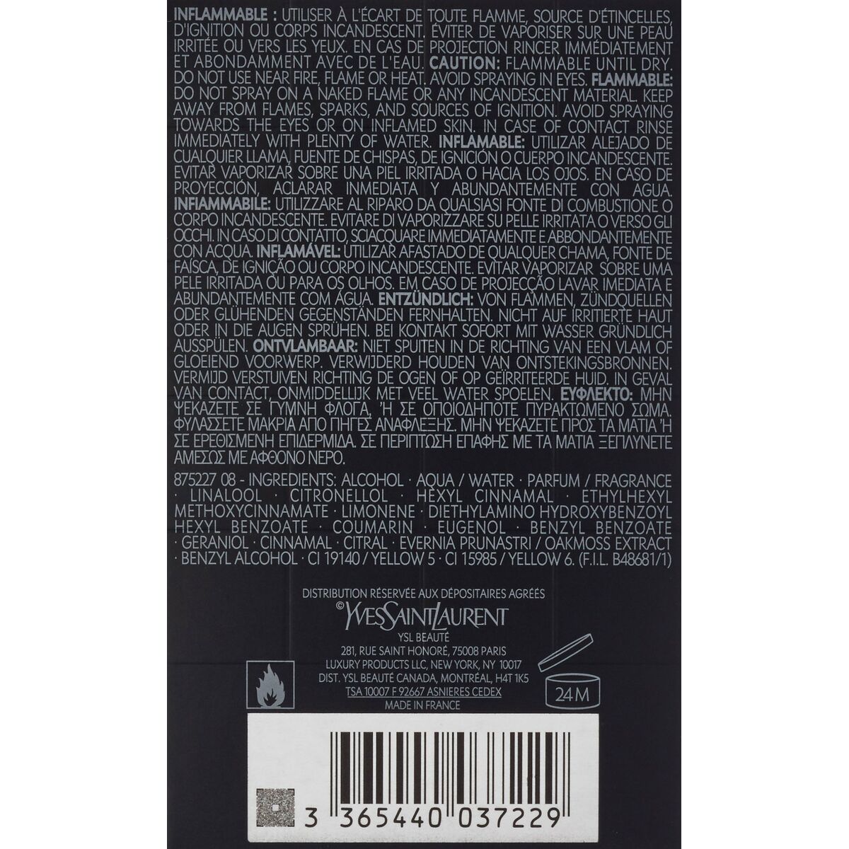 Herenparfum Yves Saint Laurent 2083_3360 EDT - Schoonheid, Parfums en geuren - Yves Saint Laurent