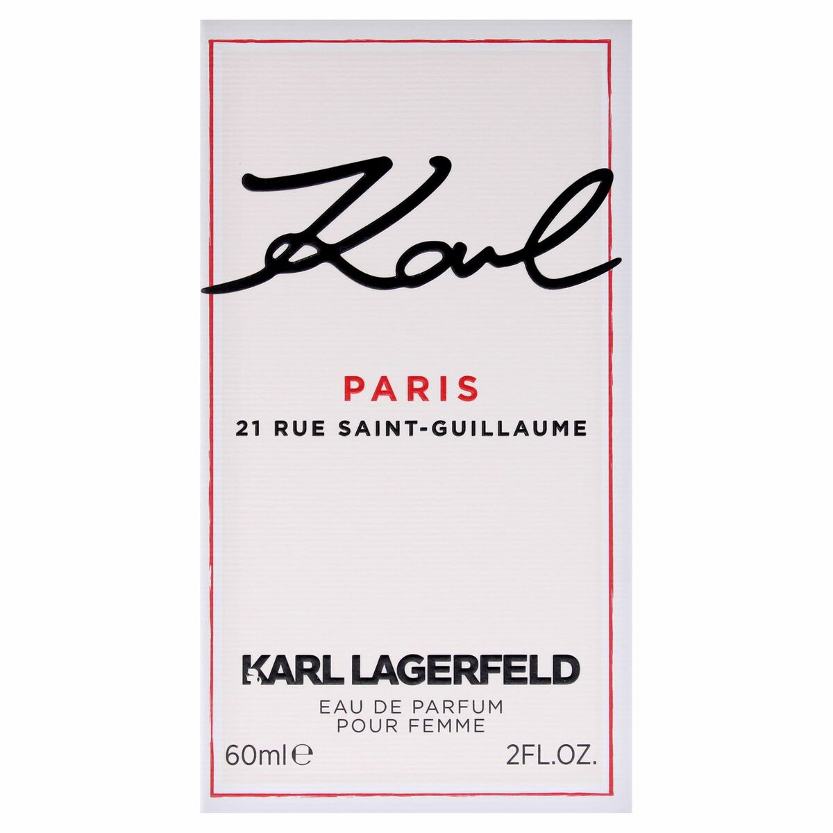 Damesparfum Karl Lagerfeld Karl Paris 21 Rue Saint-Guillaume