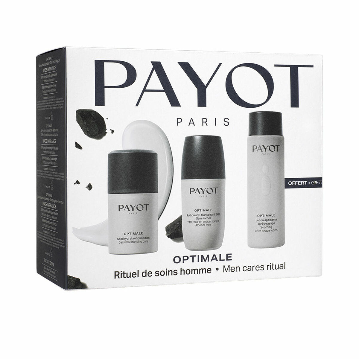 Cosmeticaset voor heren Payot OPTIMALE 3 Onderdelen