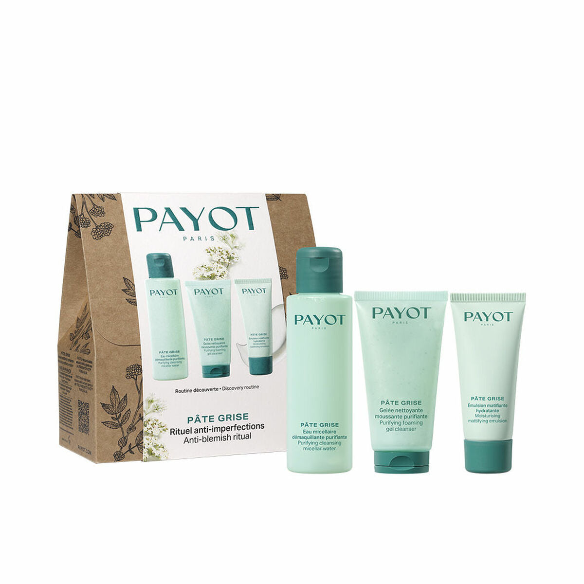 Set Payot PÂTE GRISE 3 Onderdelen