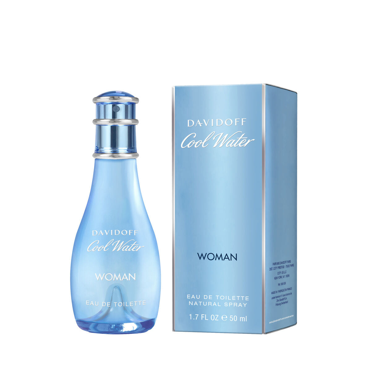 Damesparfum Davidoff Cool Water Woman EDT 50 ml (1 Stuks)