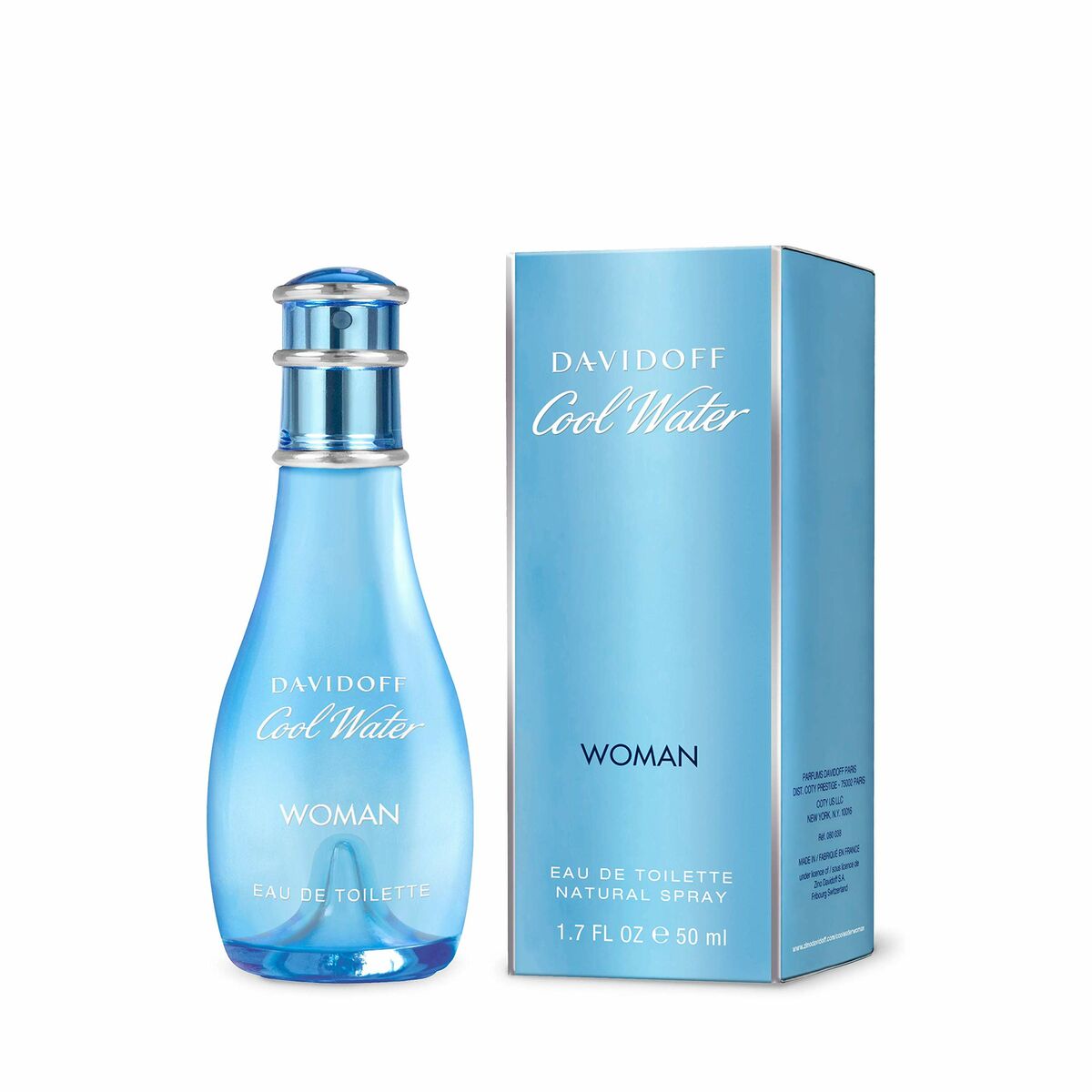 Damesparfum Davidoff Cool Water Woman EDT 50 ml (1 Stuks)
