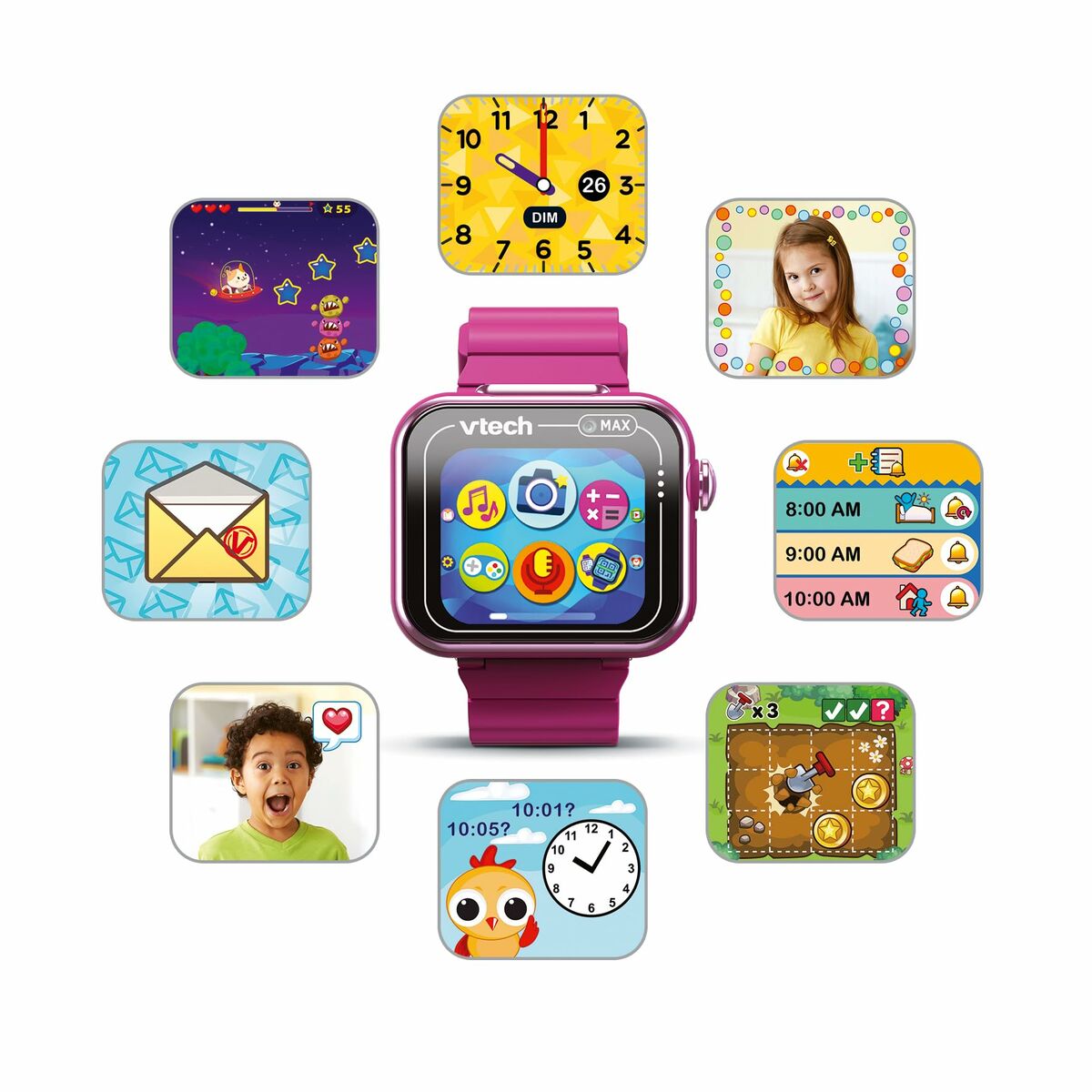 Smartwatch voor Kinderen Vtech - Klokken, Meisjes - Vtech