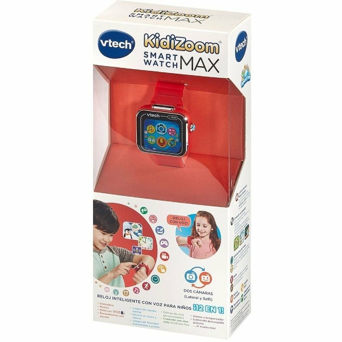 Smartwatch voor Kinderen Vtech 80 - 531627 - 022 Rood - Klokken, Meisjes - Vtech