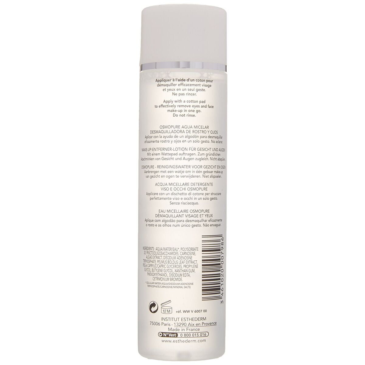 Micellair Water Esthederm OSMOCLEAN 200 ml - Schoonheid, Huidverzorging - Esthederm