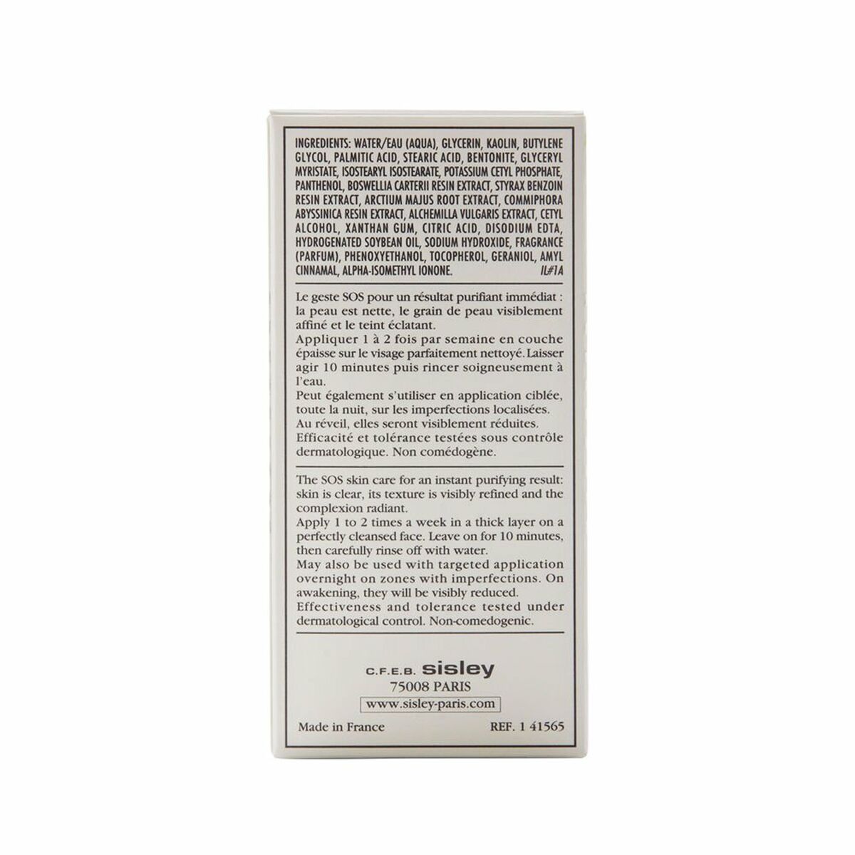 Zuiverend Masker Sisley Masque Purifiant Profond Aux Résines Tropicales 60 60 ml - Schoonheid, Huidverzorging - Sisley
