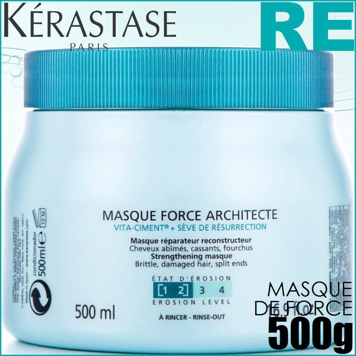 Haarmasker Resistance Architecte Kerastase 34553 500 ml