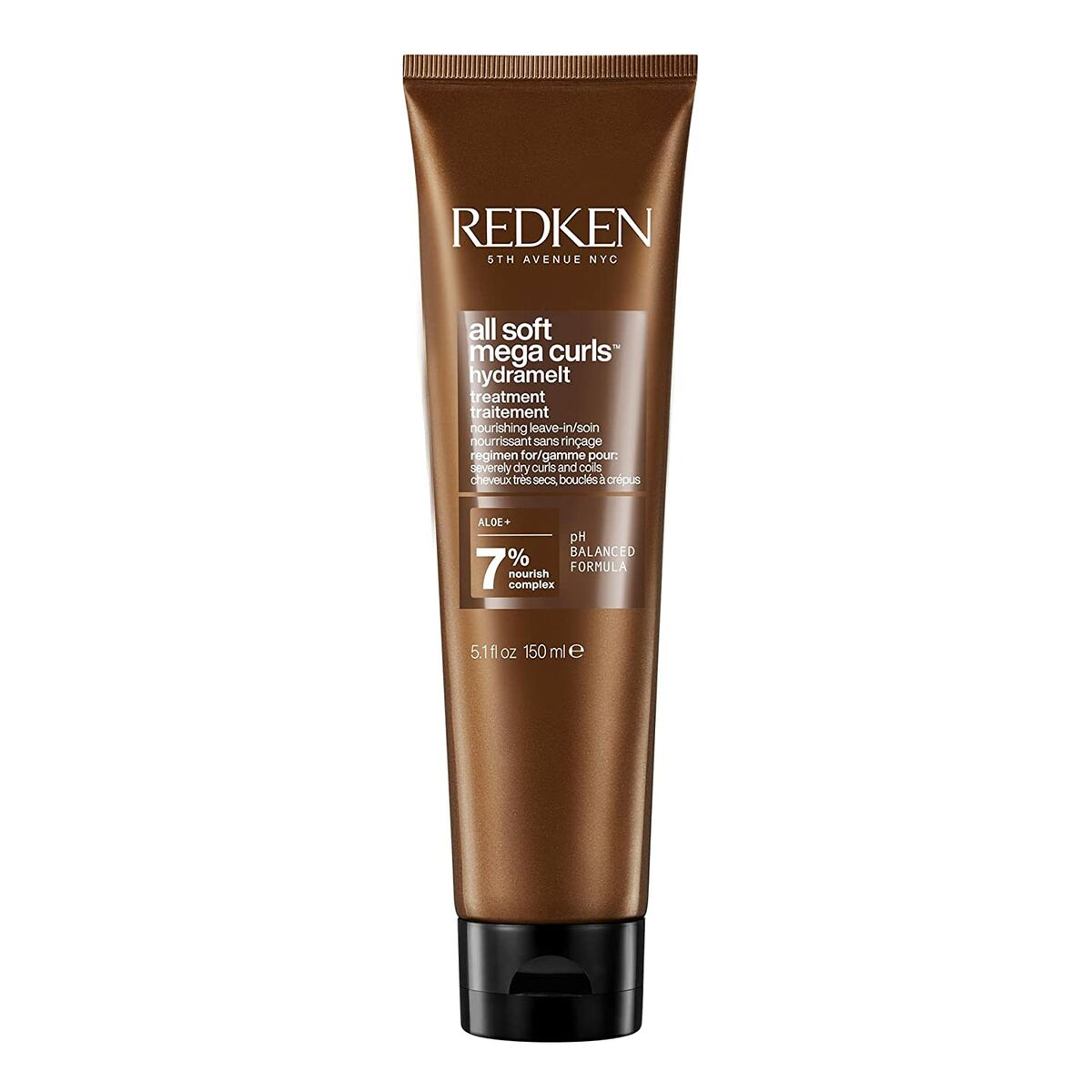 Haarmasker zonder spoeling Redken All Soft Mega Curls 150 ml Gel Krullend haar