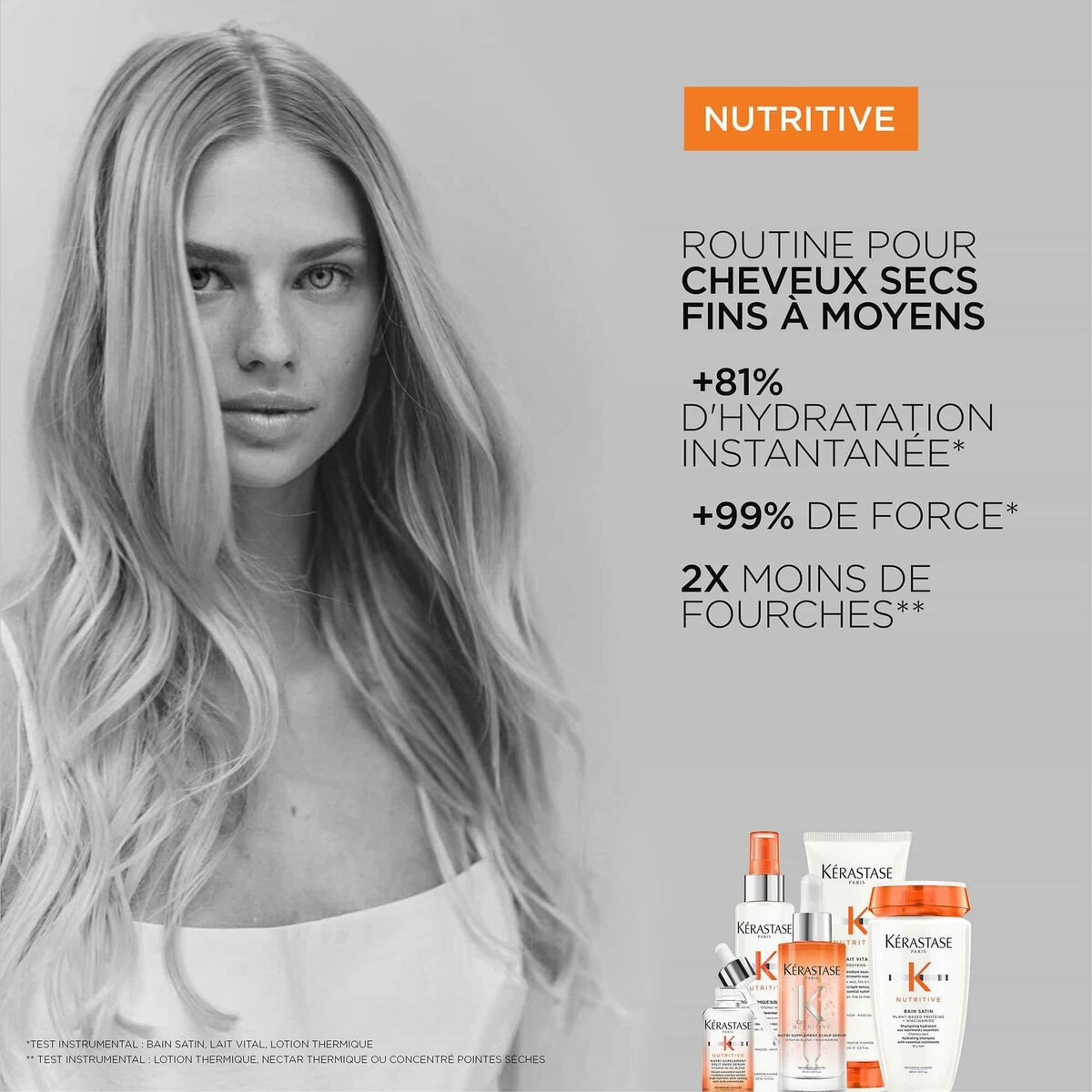 Haarserum Kerastase Nutritive 50 ml - Schoonheid, Haarverzorging - Kerastase
