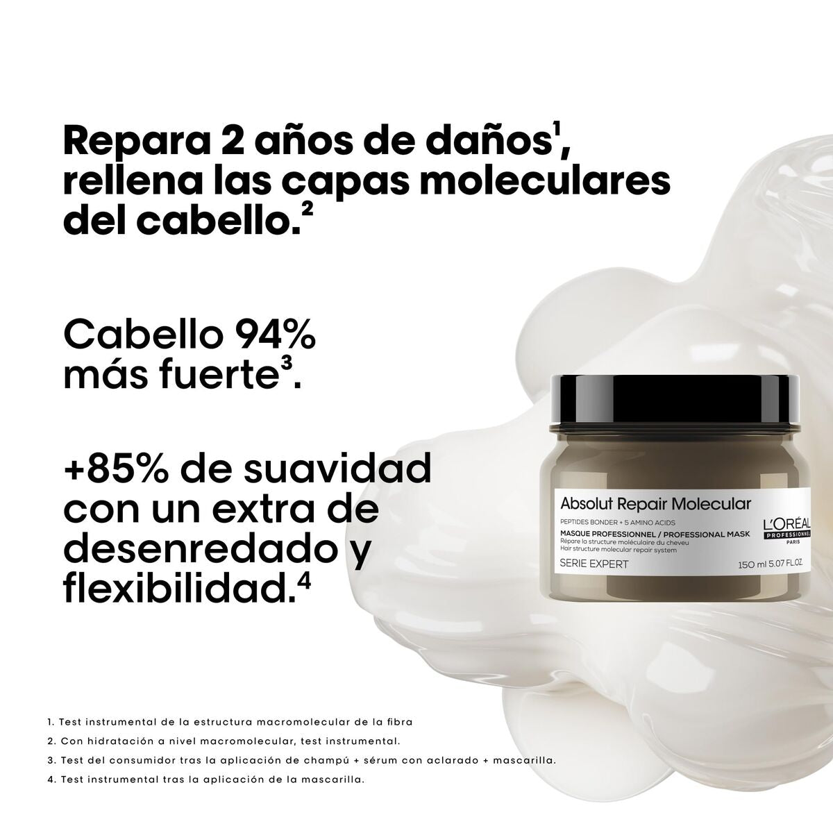 Haarmasker L'Oreal Professionnel Paris ABSOLUT REPAIR MOLECULAR - Schoonheid, Haarverzorging - L'Oreal Professionnel Paris