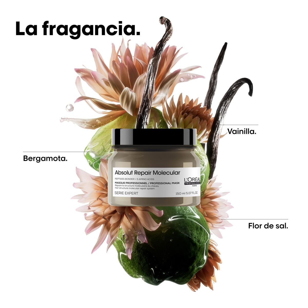 Haarmasker L'Oreal Professionnel Paris ABSOLUT REPAIR MOLECULAR - Schoonheid, Haarverzorging - L'Oreal Professionnel Paris