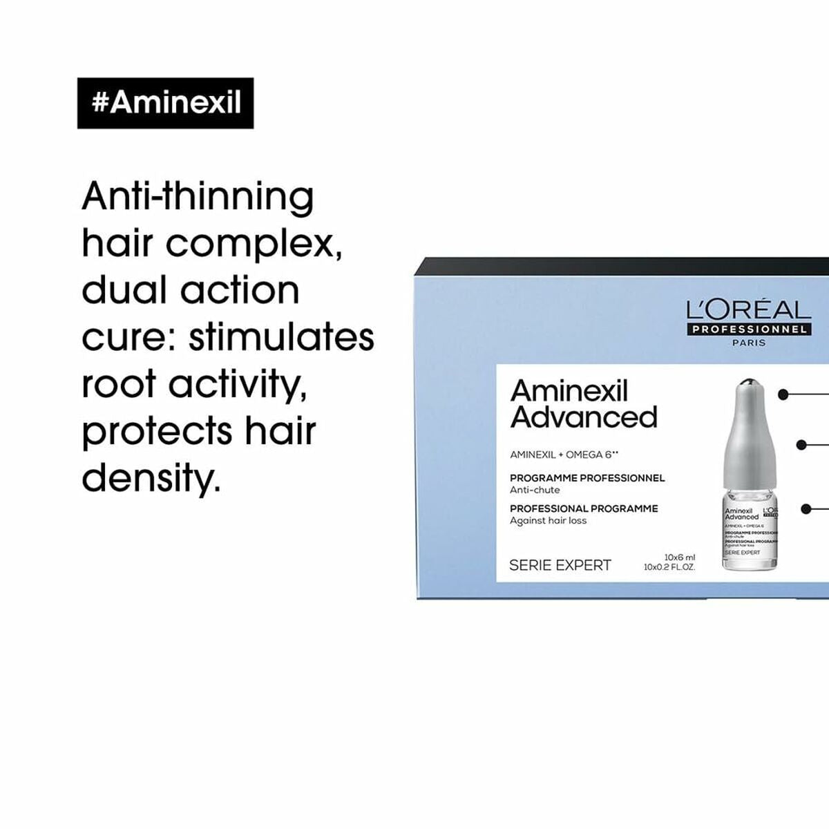 Anti-Haarverlies Ampullen L'Oreal Professionnel Paris AMINEXIL ADVANCED