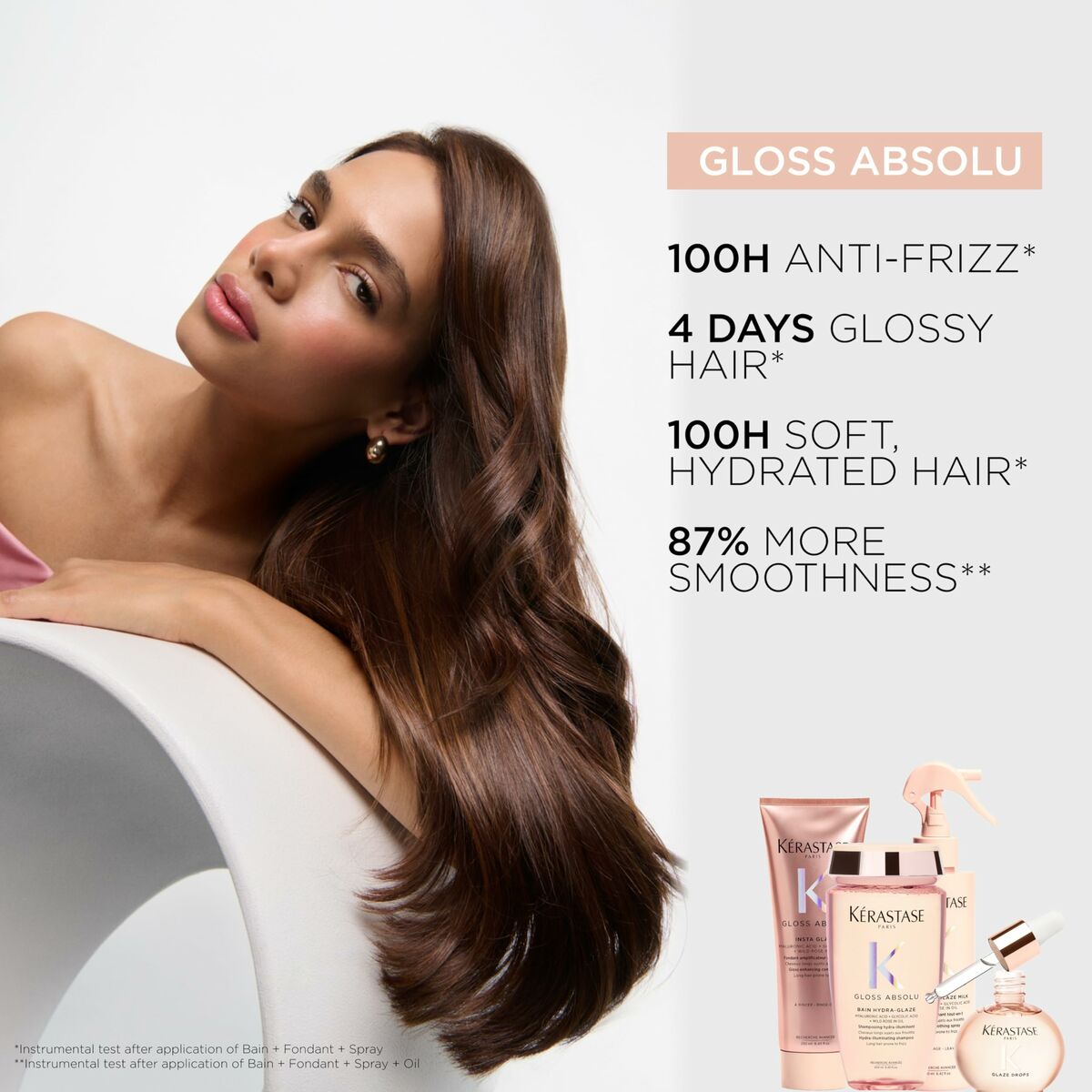Haarmasker Kerastase GLOSS ABSOLU 45 ml - Schoonheid, Haarverzorging - Kerastase