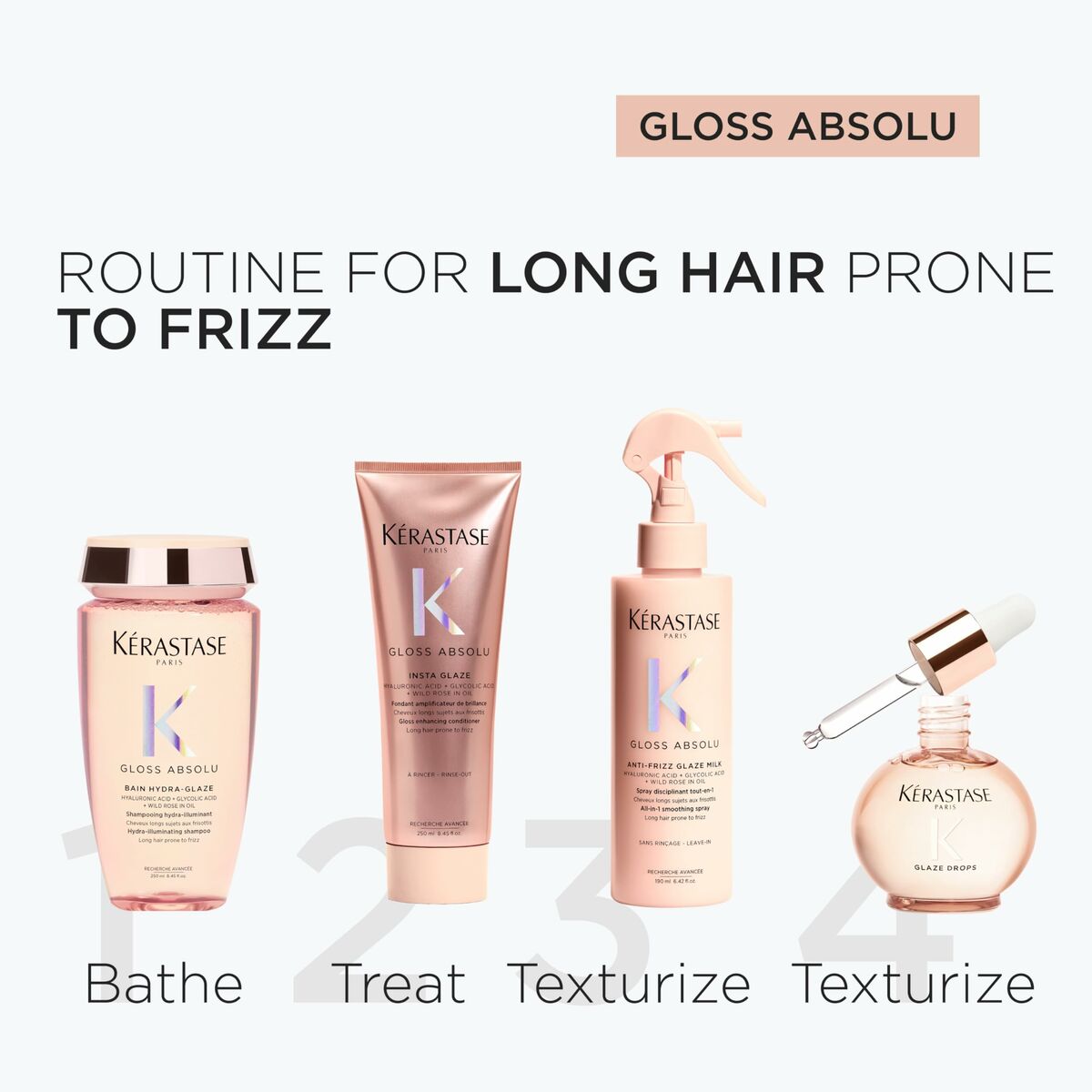 Haarmasker Kerastase GLOSS ABSOLU 45 ml - Schoonheid, Haarverzorging - Kerastase