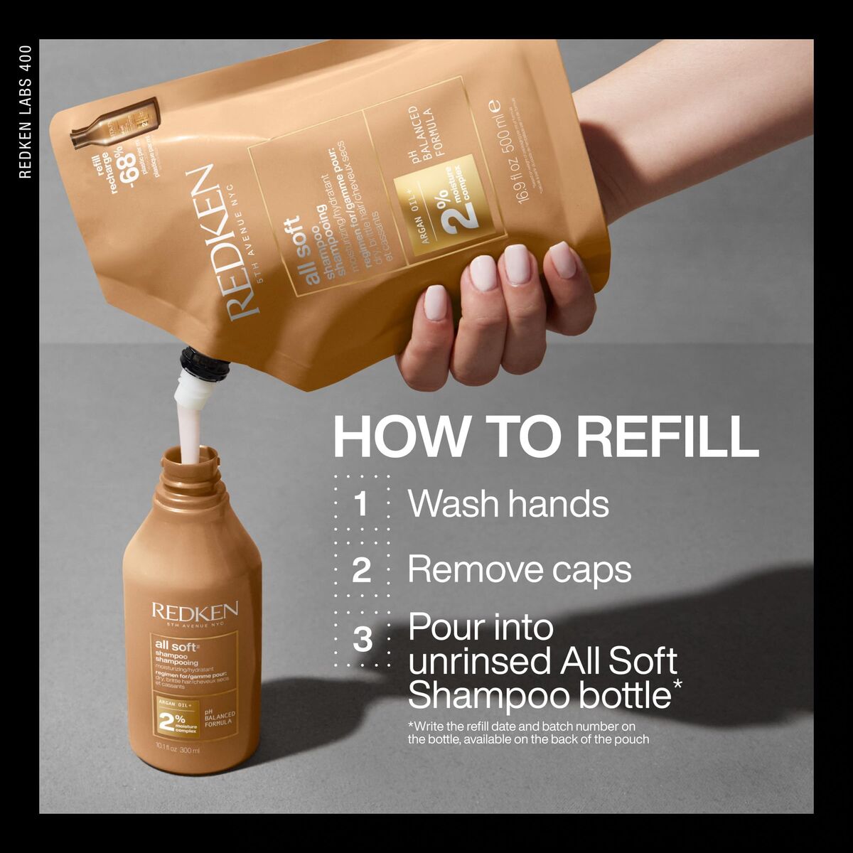 Shampoo Redken ALL SOFT 500 ml - Schoonheid, Haarverzorging - Redken
