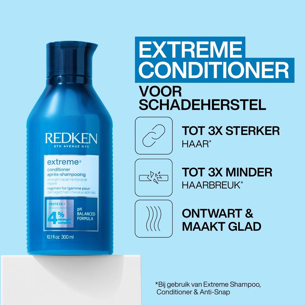 Shampoo Redken EXTREME 3 Onderdelen