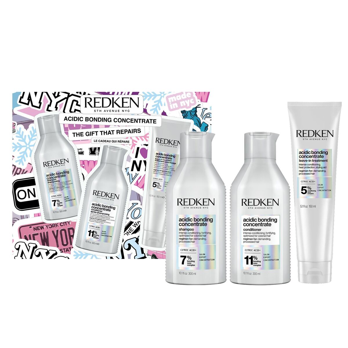 Shampoo Redken ACIDIC BONDING CONCENTRATE 3 Onderdelen