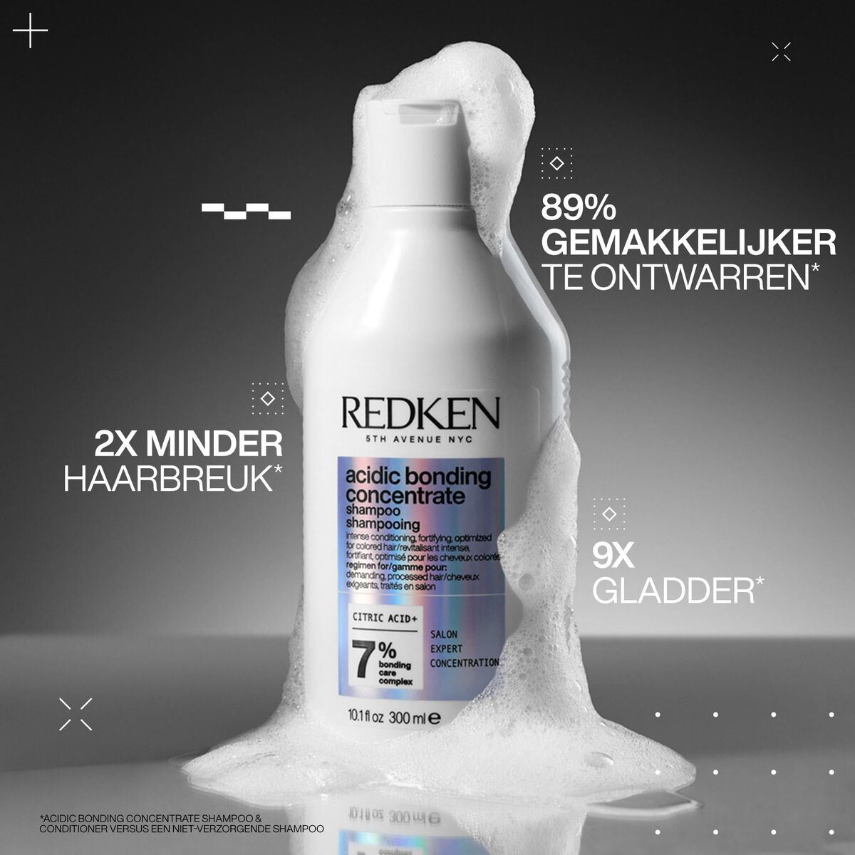 Shampoo Redken ACIDIC BONDING CONCENTRATE 3 Onderdelen
