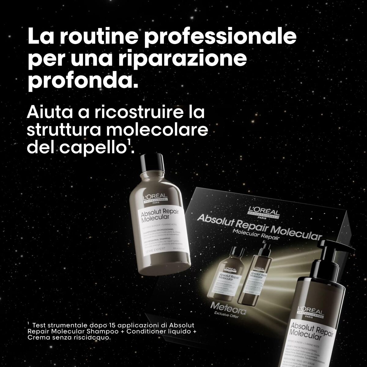 Kappersset L'Oreal Professionnel Paris ABSOLUT REPAIR MOLECULAR 2 Onderdelen