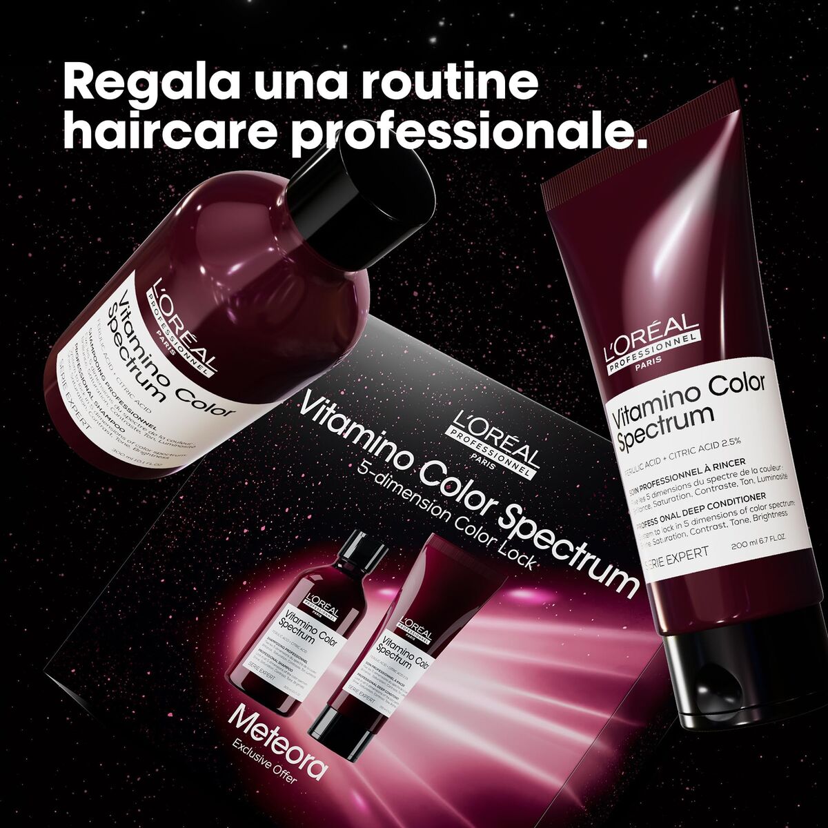 Kappersset L'Oreal Professionnel Paris VITAMINO COLOR SPECTRUM 2 Onderdelen
