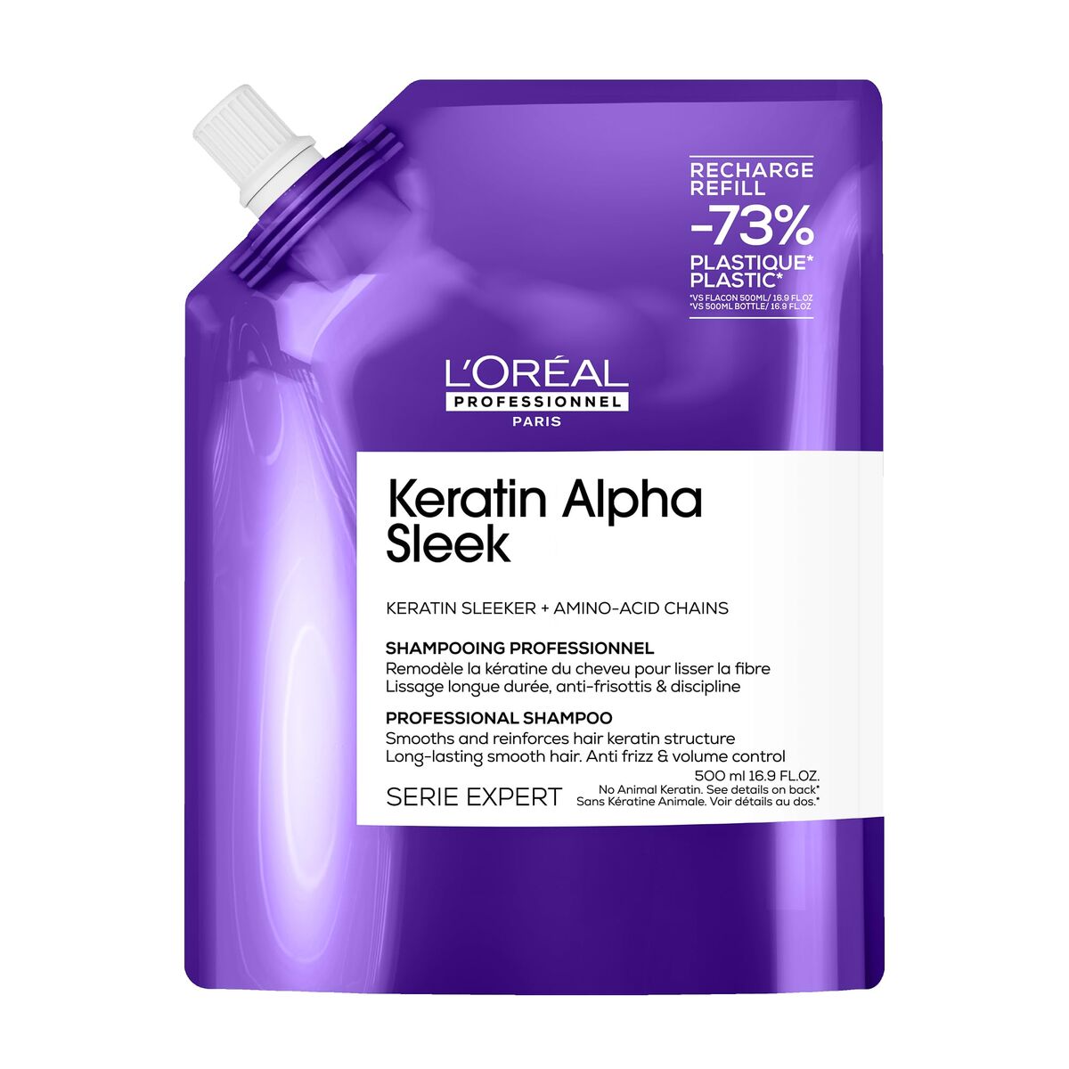 Shampoo L'Oreal Professionnel Paris KERATIN ALPHA SLEEK 500 ml - Schoonheid, Haarverzorging - L'Oreal Professionnel Paris