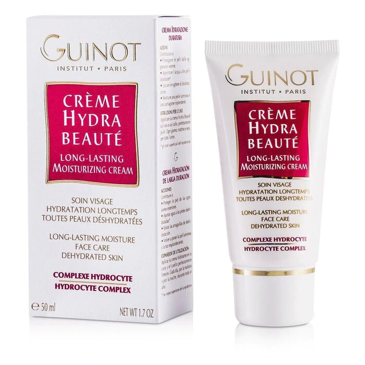 Hydraterende Gezichtscrème Guinot 50 ml - Schoonheid, Huidverzorging - Guinot