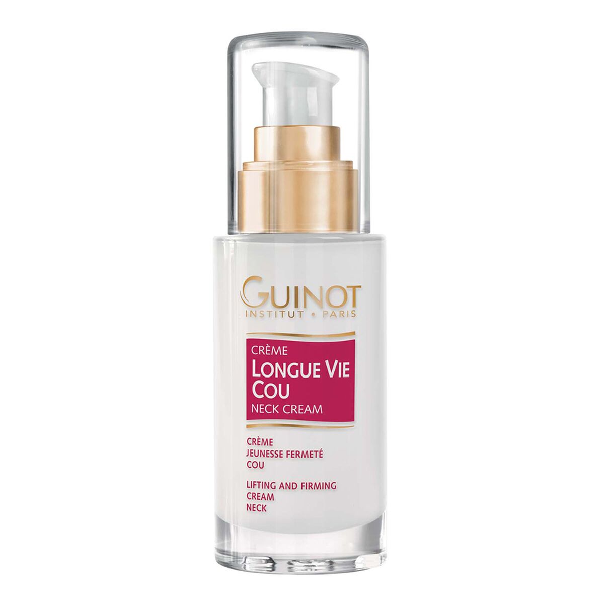 Anti - Aging Halscrème Guinot Longue Vie 30 ml - Schoonheid, Huidverzorging - Guinot