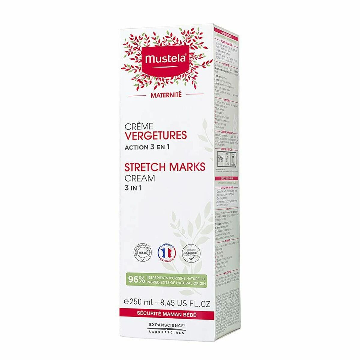 Mustela Anti - Striae Crème - Zwangerschap 250 ml 3 - in - 1 - Schoonheid, Huidverzorging - Mustela