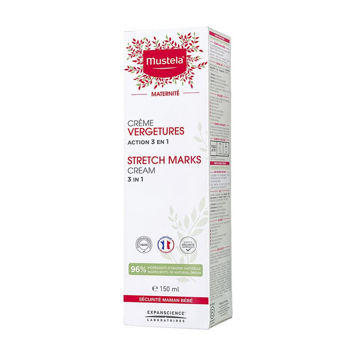 Anti-Striae Crème Mustela Maternité 150 ml