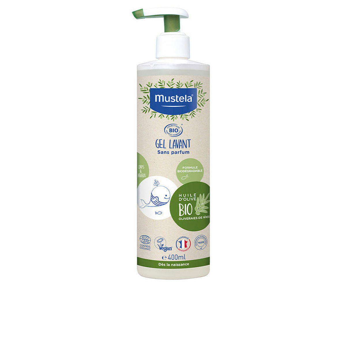 Gel en Shampoo Mustela BIO MUSTELA 400 ml