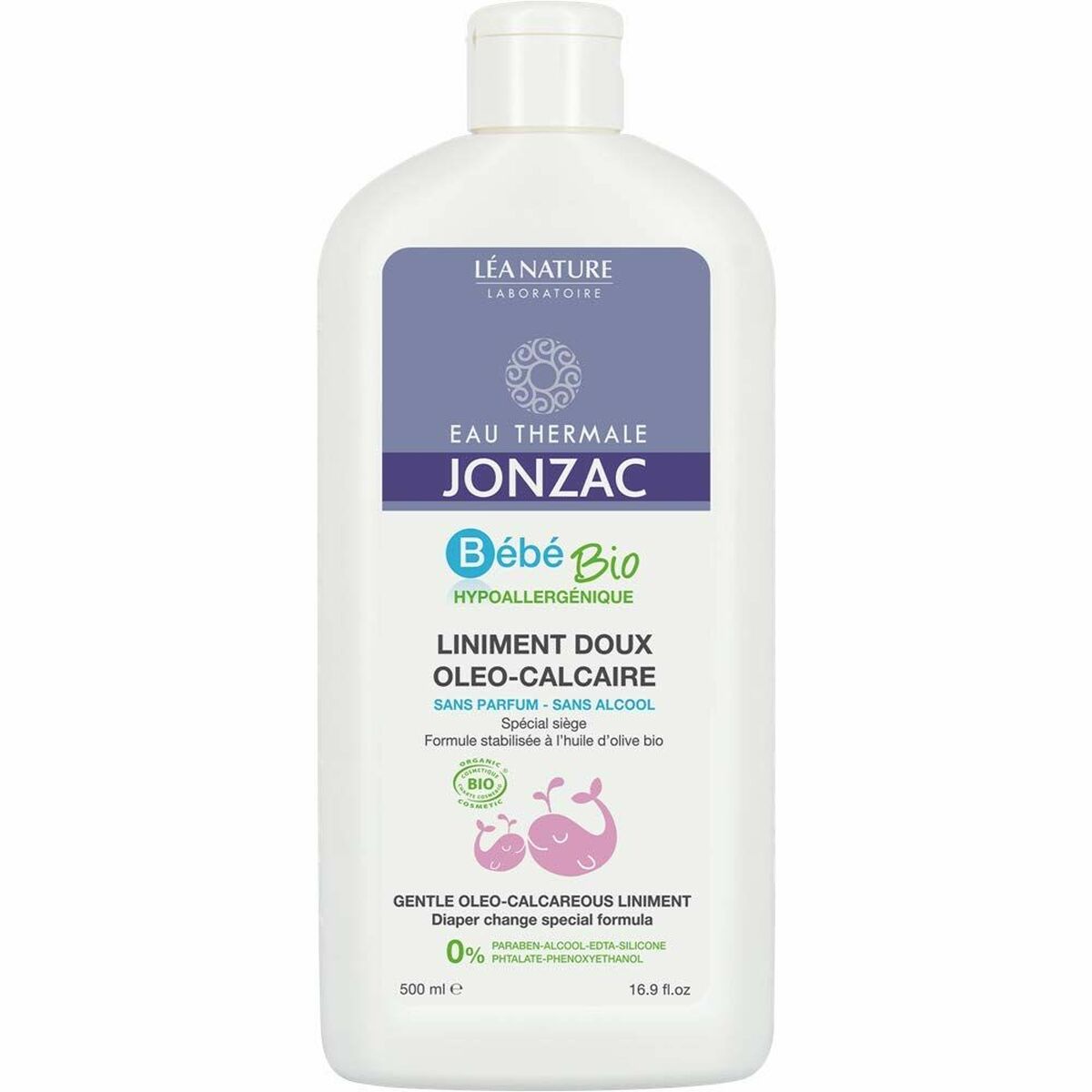 Intensief vochtinbrengende Crème Bebe Bio Eau Thermale Jonzac (500 ml) - Baby, Hygiëne en verzorging - Eau Thermale Jonzac