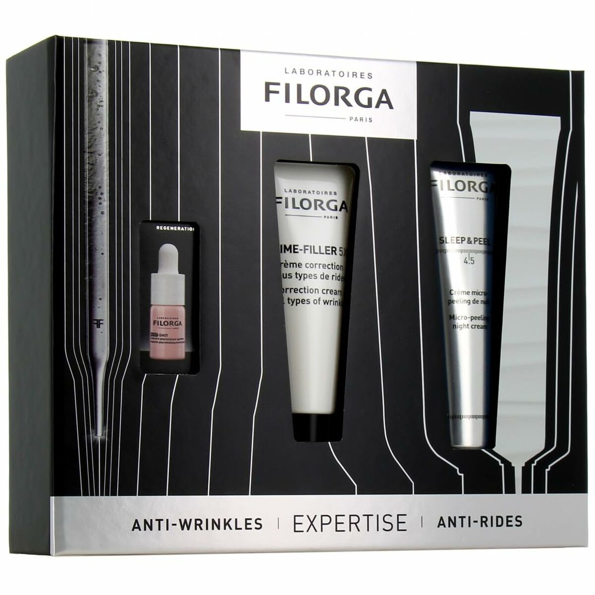 Make - up Set Filorga SLEEP AND PEEL 3 Onderdelen - Schoonheid, Gebruiksvoorwerpen en accessoires - Filorga