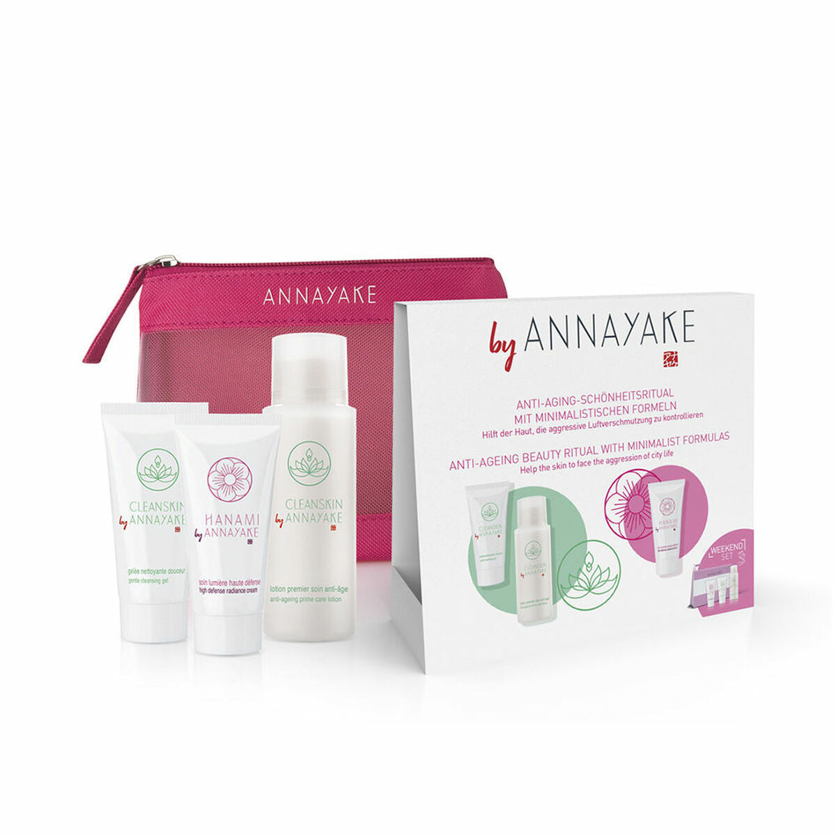 Unisex Cosmetica Set Annayake Hanami 3 Onderdelen