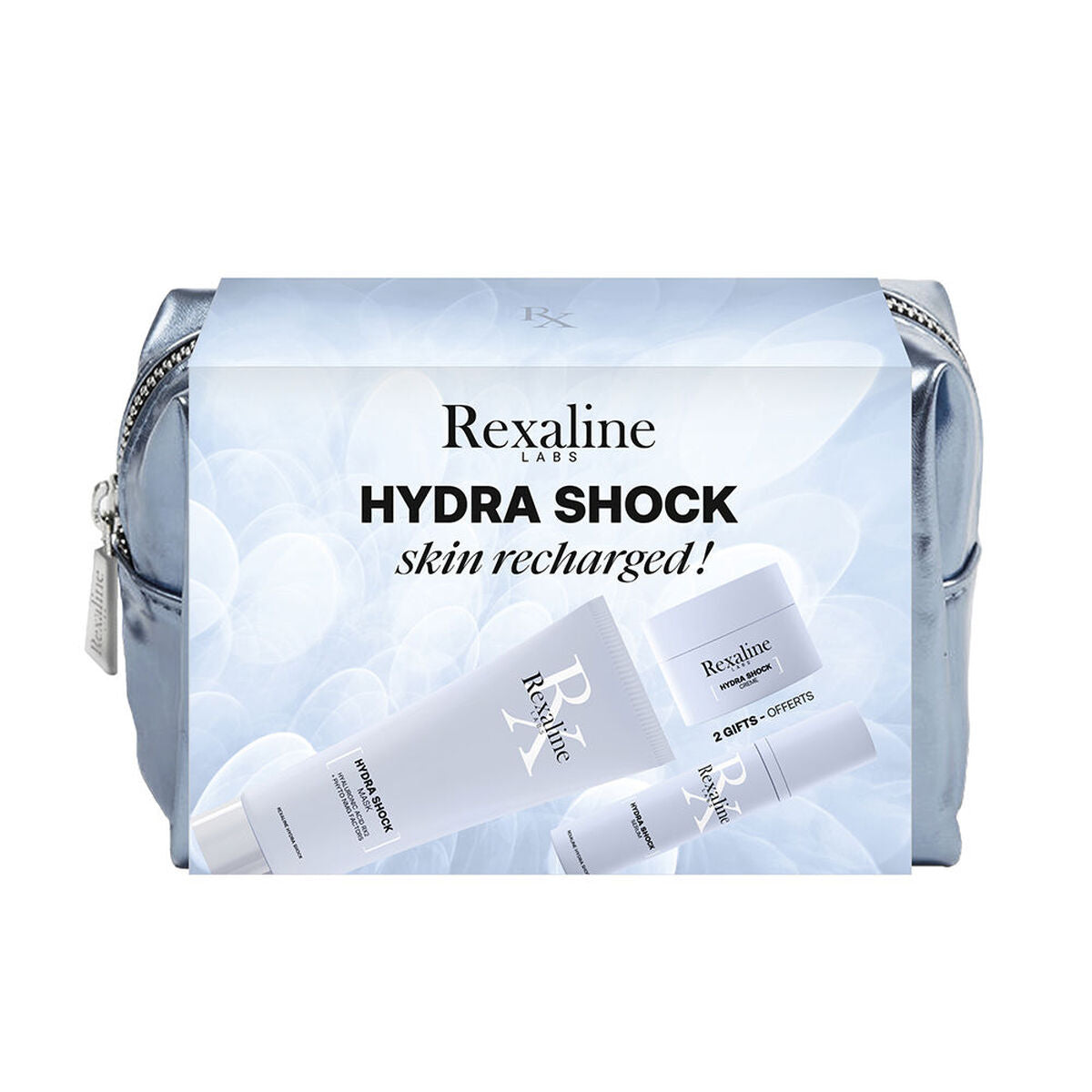 Cosmeticaset voor Dames Rexaline HYDRA SHOCK 4 Onderdelen - Schoonheid, Huidverzorging - Rexaline